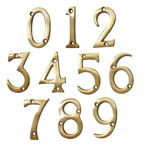 cheap metal house numbers|2 inch metal house numbers.